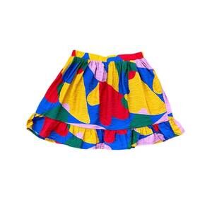 NEW COMPANIA FANTASTICA girl's colorful hearts skirt in multi-color